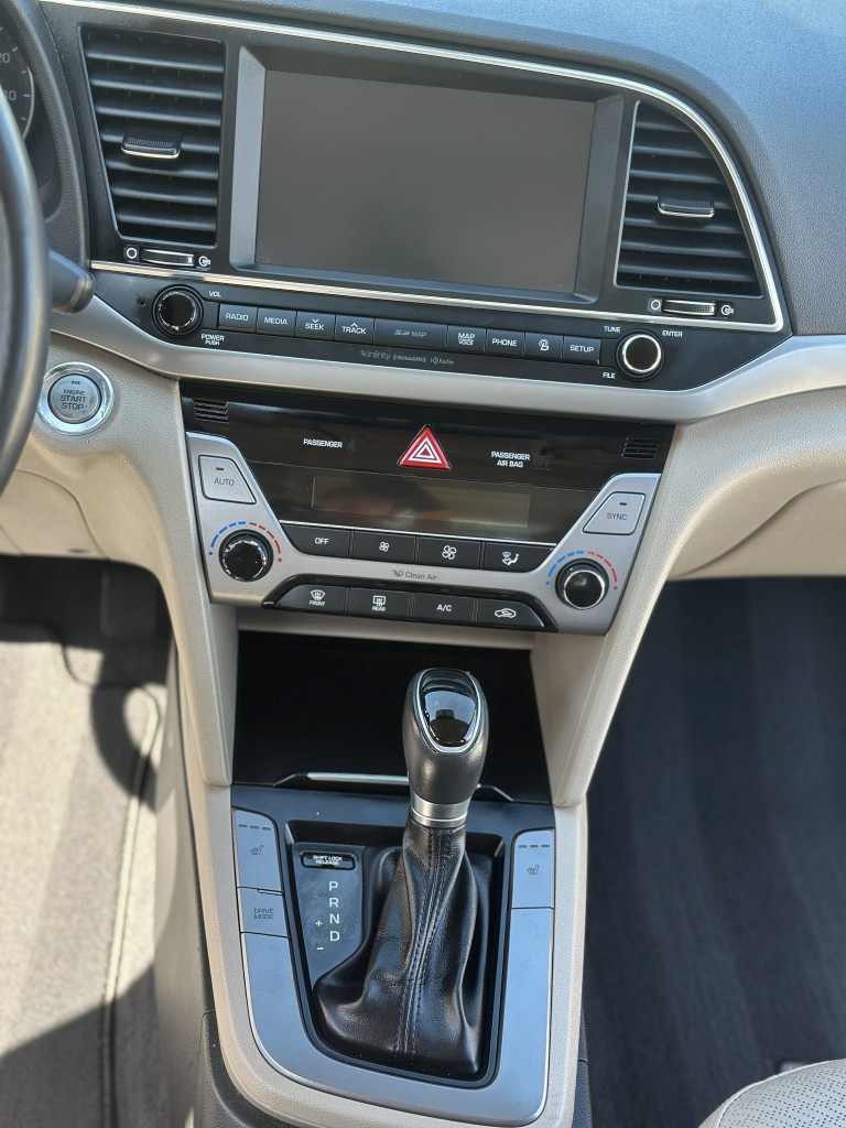 Detailed console area