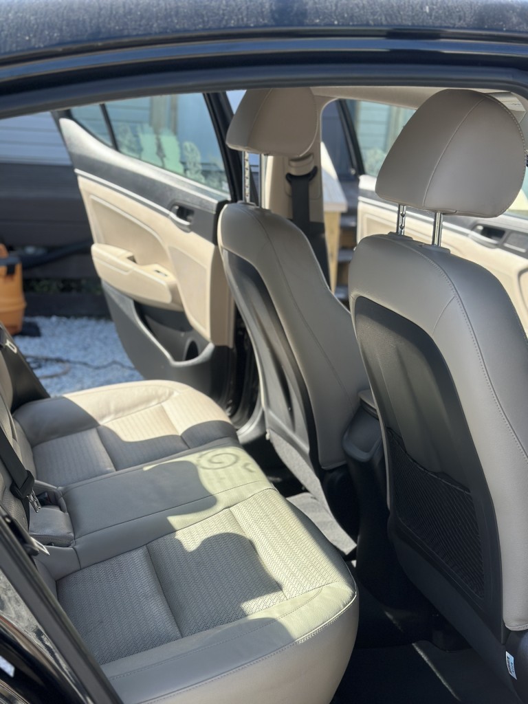 Detailed rear seating area