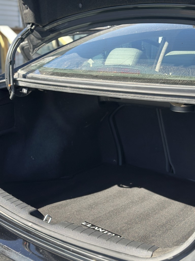 Clean cargo area