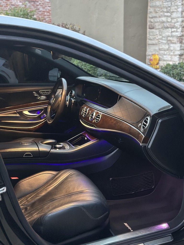 Detailed vehicle interior