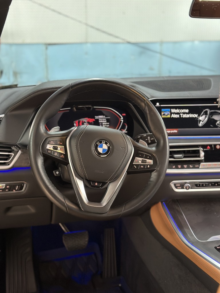 Rear seat detailing example
