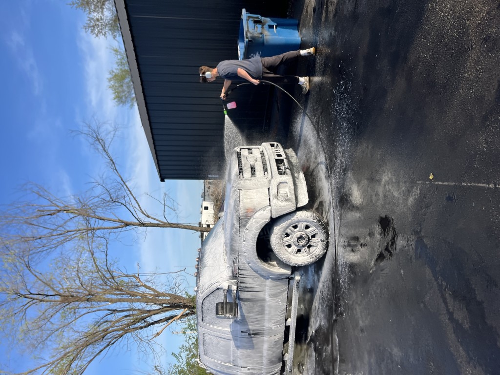 Fresh Mobile Detailing foam wash service